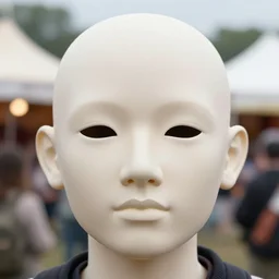 the face of a person at a festival who has glimpsed the fourth dimension, intricately detailed, beautiful face, detailed eyes, award winning, 3 5 mm