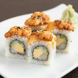 chicken cheese sushi