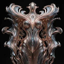 cyberpunk irradiance by zaha hadid, iris van herpen and rick owens. highly detailed, hyper - real, very beautiful, intricate fractal details, very complex, opulent, epic, mysterious, polished, futuristic design, trending on deviantart and artstation