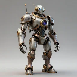 steampunk reishi robot, ultra detailed, highly detailed, 8 k, trending on artstation, award - winning art,