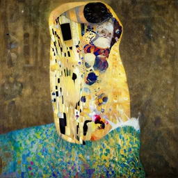 The world is invaded by monsters (painting by Gustav Klimt)