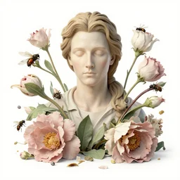 the platonic ideal of flowers, rotting, insects and praying of cletus kasady carnage davinci dementor chtulu mandelbulb mandala ponyo dinotopia the witcher, fantasy, ego death, decay, dmt, psilocybin, concept art by randy vargas and greg rutkowski and simon stalenhag and alphonse mucha
