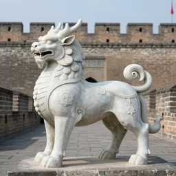 the beast in Shanhaijing in the Great Wall, by Shan Ze