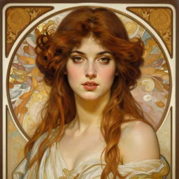 an portrait of a beautiful alluring female goddess, detailed, centered, digital painting, artstation, concept art, donato giancola, Dante Gabriel Rossetti, alphonse mucha, Joseph Christian Leyendecker, WLOP, Boris Vallejo, Breathtaking, 8k resolution, extremely detailed, beautiful, establishing shot, artistic, hyperrealistic, beautiful face, octane render
