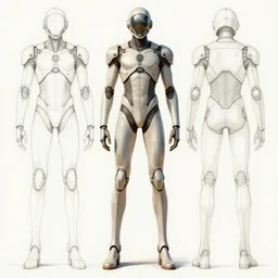 concept art, long thin legs, large shoulders, concept design, sketch, male, science fiction suit, helmet, arthur rackham, trending on artstation