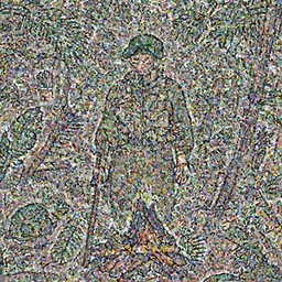 Green Beret in the jungle at a campfire