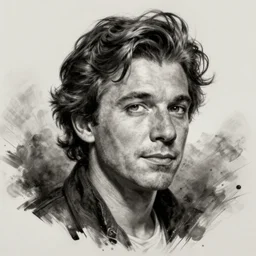 lovely egon spangler character portrait, by james gurney, highly detailed, dynamic shadows, 4 k, splash art