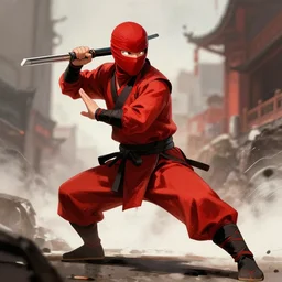 the red ninja