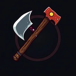 an axe as game icon