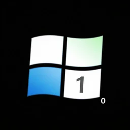 microsoft windows 1. 0 1 logo