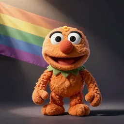 muppet pride flag design