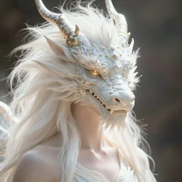 human with dragon head
