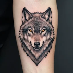 vicious wolf tattoo dreamy