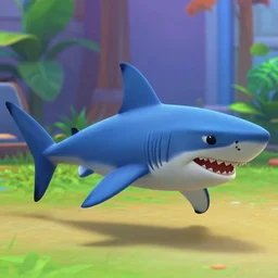 A shark in the Sims 4