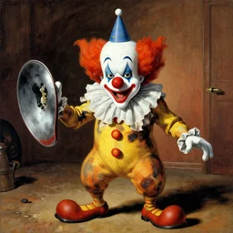 The clown by Greg Hildebrandt