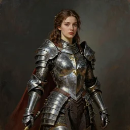full portrait of a beautiful female warrior, Mystical Valkyrie, Regal, Armor, Realistic, Refined, Detailed Digital Art, Oil Painting, William-Adolphe Bouguereau, Art Frahm, Steampunk, Walt Disney (1937), Stanley Artgerm Lau, WLOP, Rossdraws, frank frazetta, tranding on artstation, Highly Detailed, Cinematic Lighting, Unreal Engine, octane render, vray, 4k, super wide angle