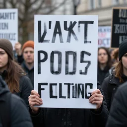 people protest against restriction