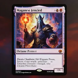 magic the gathering card of a wizard, octane render, artgerm, denis sarazhin, beeple, greg rutkowski, rim light, vibrant colors, highly detailed, dramatic lighting, 8 k, trending on artstation, very coherent