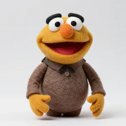 vecna as a muppet. highly detailed felt. hyper real photo. 4 k.