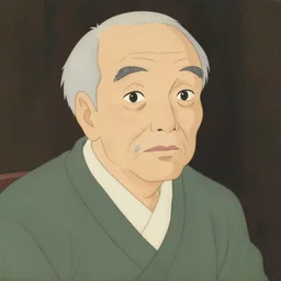 ! dream old man, painted by yoshitaka amano, - n 9, painted by yoshitaka amano,