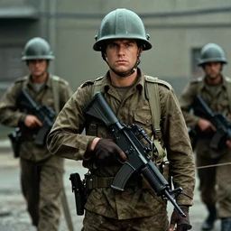 a film still from full metal jacket ( 1 9 8 7 )