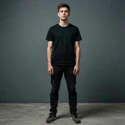 photo of a 4 0 year old man that looks young for his age that takes hgh and testosterone. his full body can be seen in the camera shot.