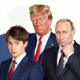 k - pop band consisting of donald trump and vladimir putin