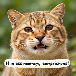 amazing beautiful photo of a funny animal, with a caption that is personal and positive. vibrant in color, very funny, personal, positive, have a call to action, visually pleasing and have a human element and a sense of community