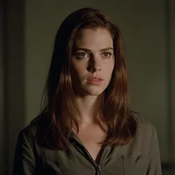 still of alexandra daddario as ripley in aliens ( 1 9 8 6 )