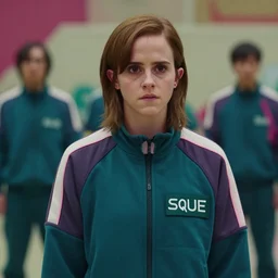 Still of Emma Watson in Squid Game