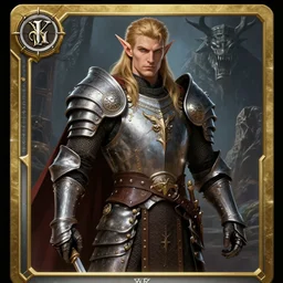 elven hero!!, handsome noble in armour, d & d adventurer, keltic warrior, dark souls boss, elegant male character from warcraft, character portrait, trading card game art, magically shaded, extremely detailed, matte, artstation, contour lighting, 4 k, game cover art, sharp focus, anatomically correct!!, classic fantasy, by artgerm