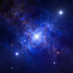 low poly coloured detailed 4 k stars background n - 9