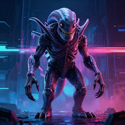 and if i only could, i'd make a deal with god,, stranger things, demogorgon, cyberwave, vector graphics, cinematic, photorealistic, highly detailed, volumetric lighting