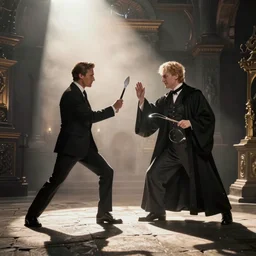 james bond dueling voldemort