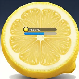 a close - up lemon, in concept art of main menu loading screen background. for russian mmorpg king's bounty by katauri, by a freelance artist, artstation, behance