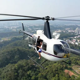 helicopter view of your mom