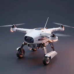 mini flying detective robot drone 1 9 8 0 s retro futuristic with no legs and no arms octane render