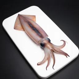 photocopy of a squid