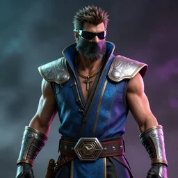a highly detailed portrait of sub zero mortal kombat, photorealistic, cinematic lighting, high detail, vivid colors, unreal engine, octane render, art by wlop artstation, character art by bungie studios, fog volumes, vivid color glow, post processing, zbrush central