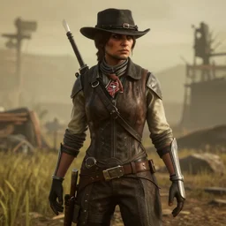 Film still of Mirage from Apex Legends, from Red Dead Redemption 2 (2018 video game)