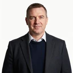 a portrait of the chief of clan McDonald.