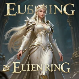 an ultra detailed 3 d render of the final empress an elden ring boss, epic anime fantasy, 8 k, in the style of a fantasy metal album cover and magic the gathering, volumetric lighting, smooth, highly detailed, digital illustration, octane render, art by albert bierstadt and greg rutkowsi, artstation
