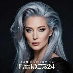 a beatiful portrait of a woman with futuristic hair, cyperpunk, year 2 0 3 3, award - winning, hyperrealistic, intricate, elegant, by annie leibovitz
