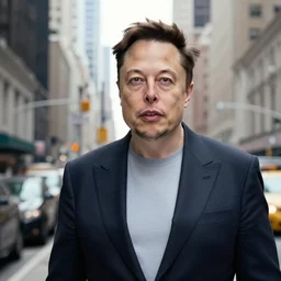 elon musk in new york