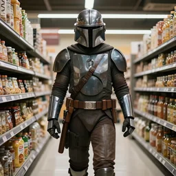 a film still of a supermarket in the mandalorian
