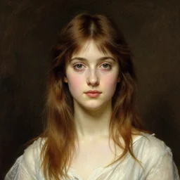 portraitof a pretty girl by brom and nc wyeth