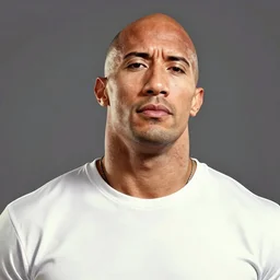 dwayne johnson as gta art
