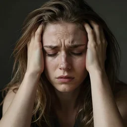 portrait of someone having an existential crisis