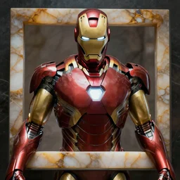 prometheus movie still frame by giger, marble bismuth and alabaster cyclop ironman