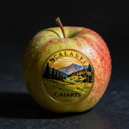 still life of an apple, by Calarts